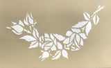 Histoire de Pochoirs : Pochoir Branche roses11*20 cm