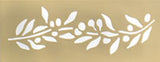 Histoire de Pochoirs : Pochoir Frise olivier 8*25 cm