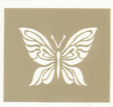 Histoire de Pochoirs : Pochoir Papillon Fantaisie 5*6,5 cm