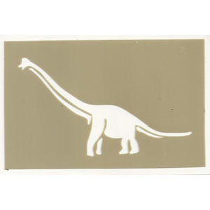 Histoire de Pochoirs : Pochoir Brachiosaure 7*12 cm